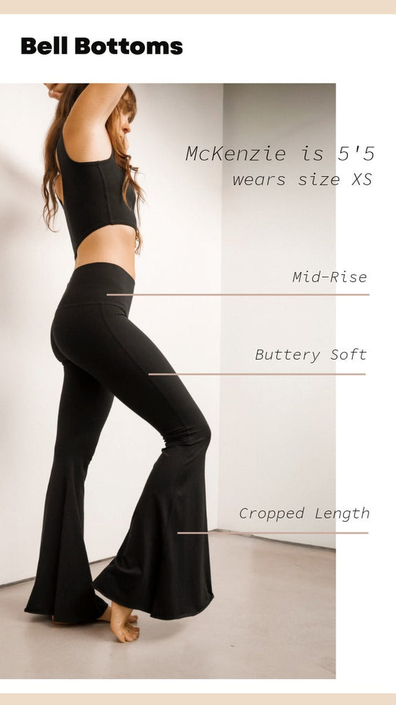 Crop Bell Bottoms