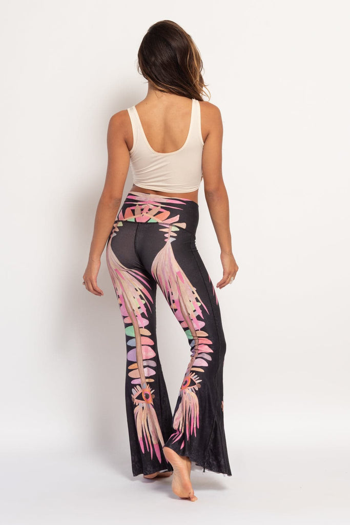 Girls Turning Heads Bell Bottom Leggings – The Honey Bun Junction