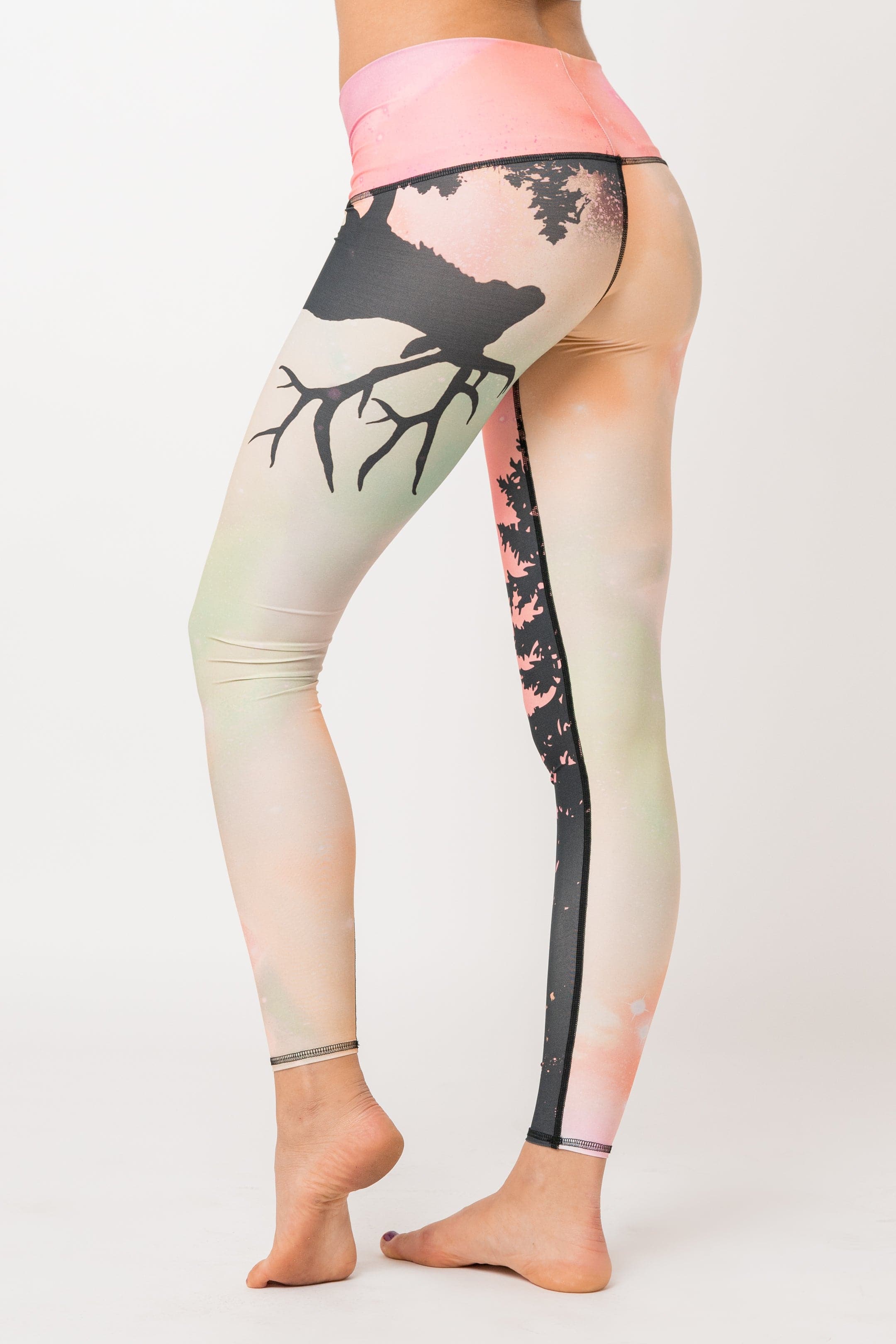 Northern Lights Hot Pant by teeki - womens yoga leggings bottoms